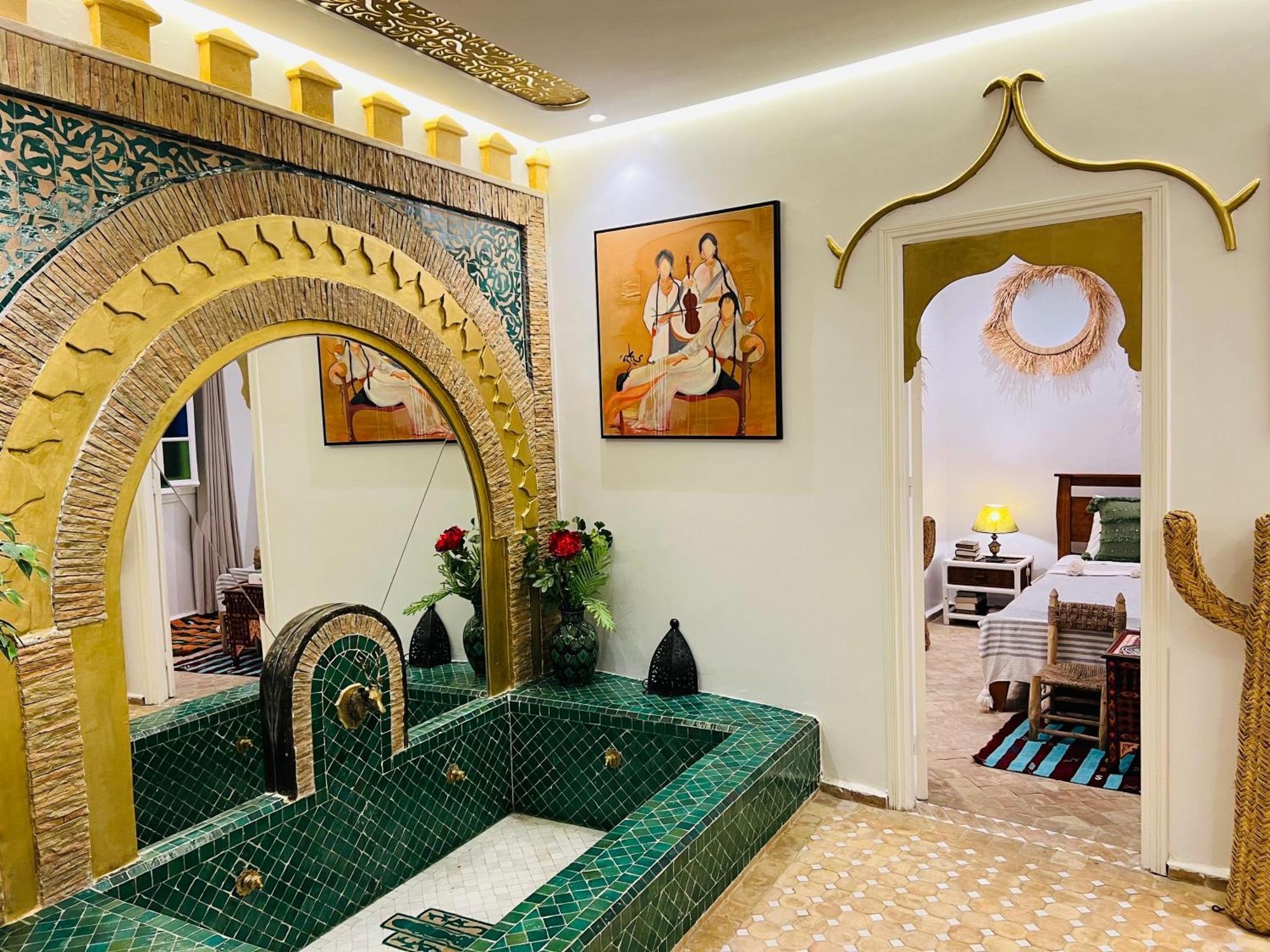 Art Riad Au Bord De La Mer 2 El Jadida Eksteriør bilde